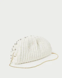 Loeffler Randall Bailey Blush/Crystal Dome Clutch