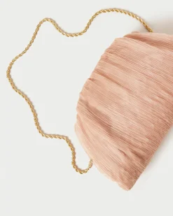 Loeffler Randall Bailey Blush/Crystal Dome Clutch