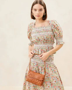 Loeffler Randall Billie Leather Shoulder Bag