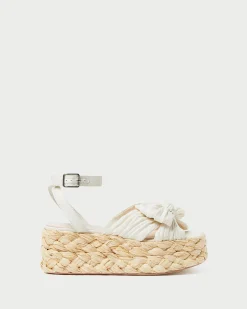 Loeffler Randall Gaby Pleated Bow Espadrille