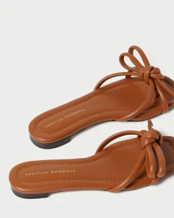 Loeffler Randall Hadley Brown Bow Sandal