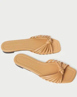 Loeffler Randall Izzie Leather Knot Sandal