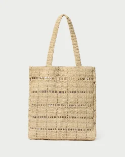 Loeffler Randall Orion Raffia Tote
