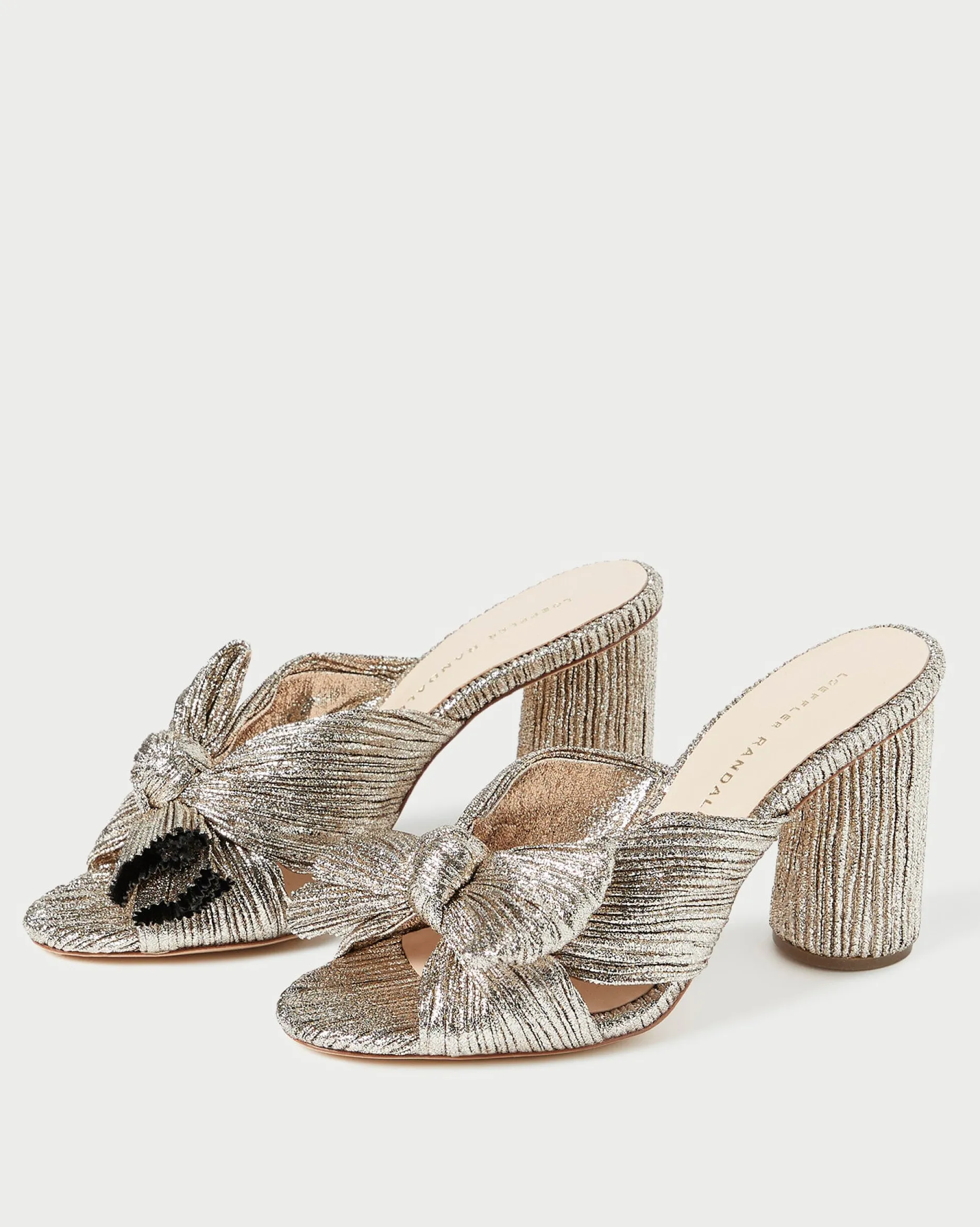 Loeffler Randall Penny Pleated Bow Heel