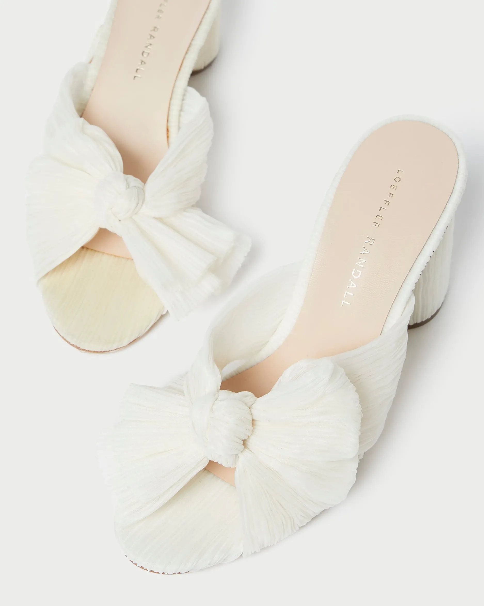 Loeffler Randall Penny Pleated Bow Heel