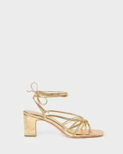 Loeffler Randall Ryder Leather Heeled Sandal