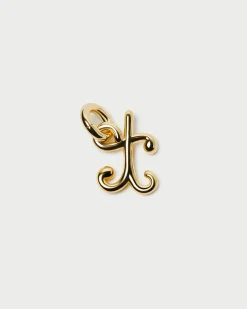 Loeffler Randall Small Gold Letter 