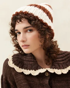 Loeffler Randall Ava Knit Pompom Hat
