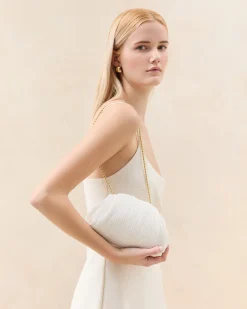 Loeffler Randall Bailey Pleated Dome Clutch