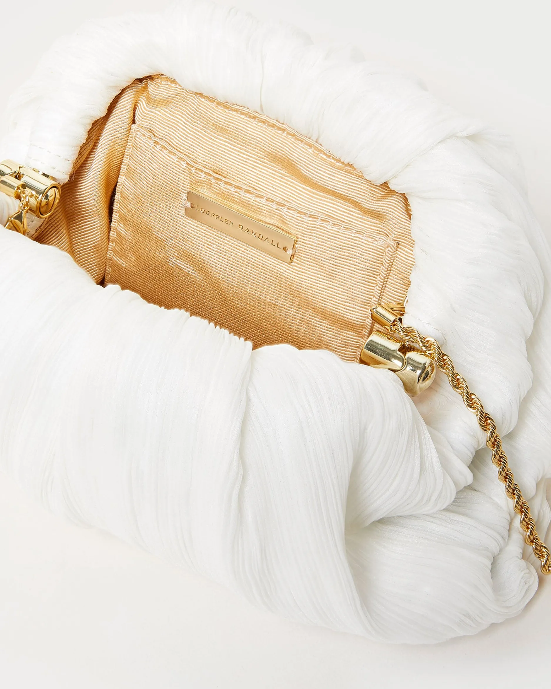 Loeffler Randall Bailey Pleated Dome Clutch