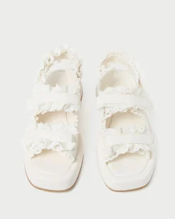 Loeffler Randall Blaise Leather Platform Sandal