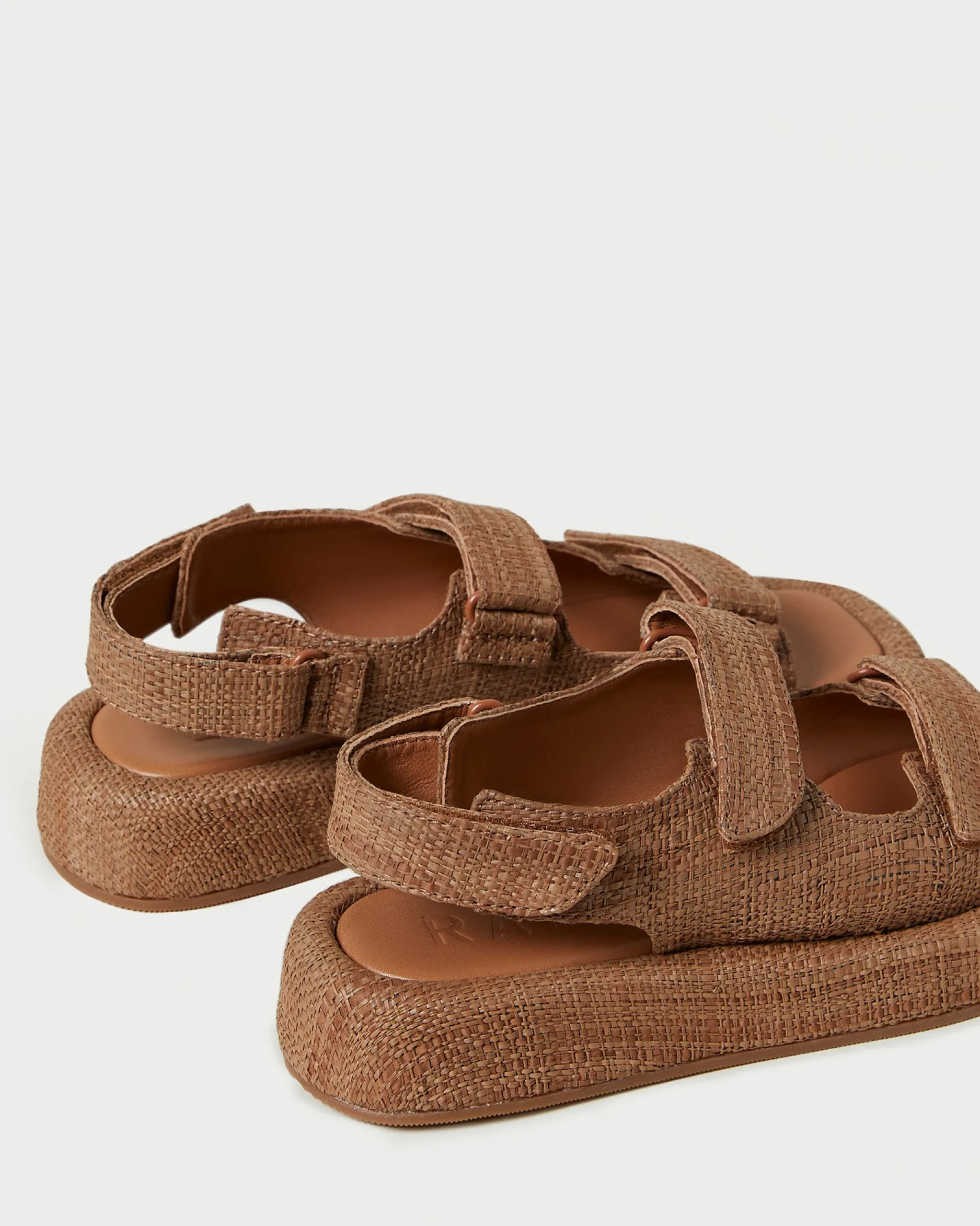 Loeffler Randall Blaise Leather Platform Sandal