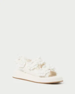Loeffler Randall Blaise Raffia Platform Sandal