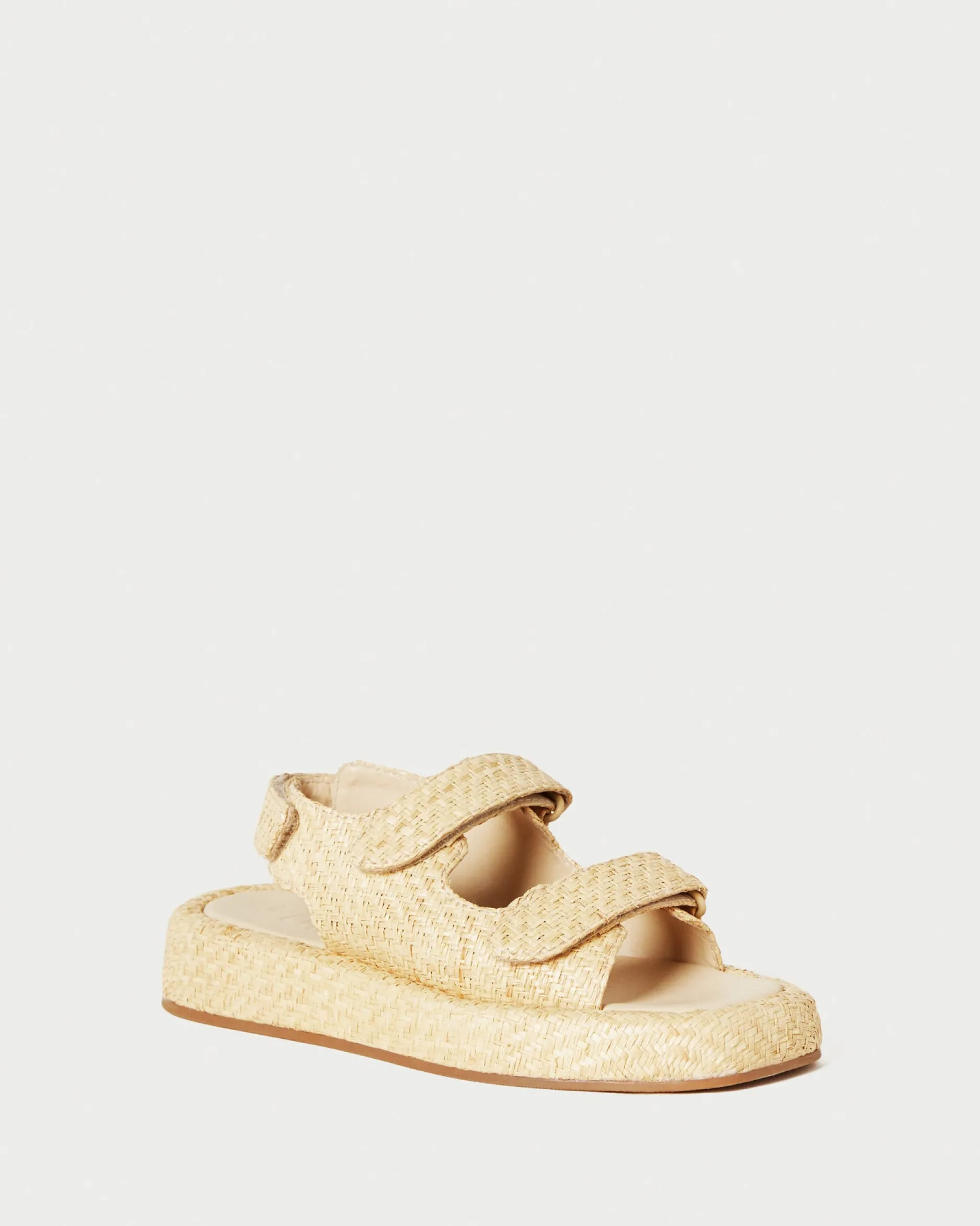 Loeffler Randall Blaise Leather Platform Sandal