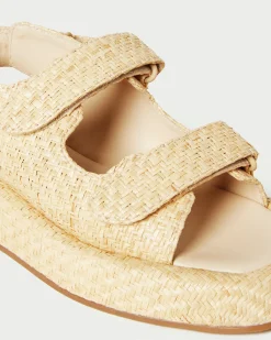 Loeffler Randall Blaise Leather Platform Sandal