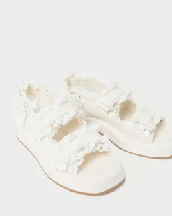 Loeffler Randall Blaise Leather Platform Sandal