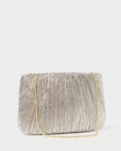 Loeffler Randall Brit Pleated Clutch