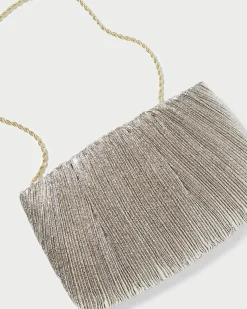 Loeffler Randall Brit Flat Pleated Clutch