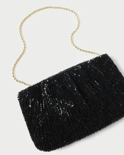 Loeffler Randall Brit Flat Pleated Clutch