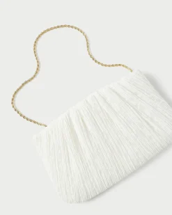 Loeffler Randall Brit Flat Pleated Clutch