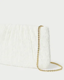 Loeffler Randall Brit Flat Pleated Clutch