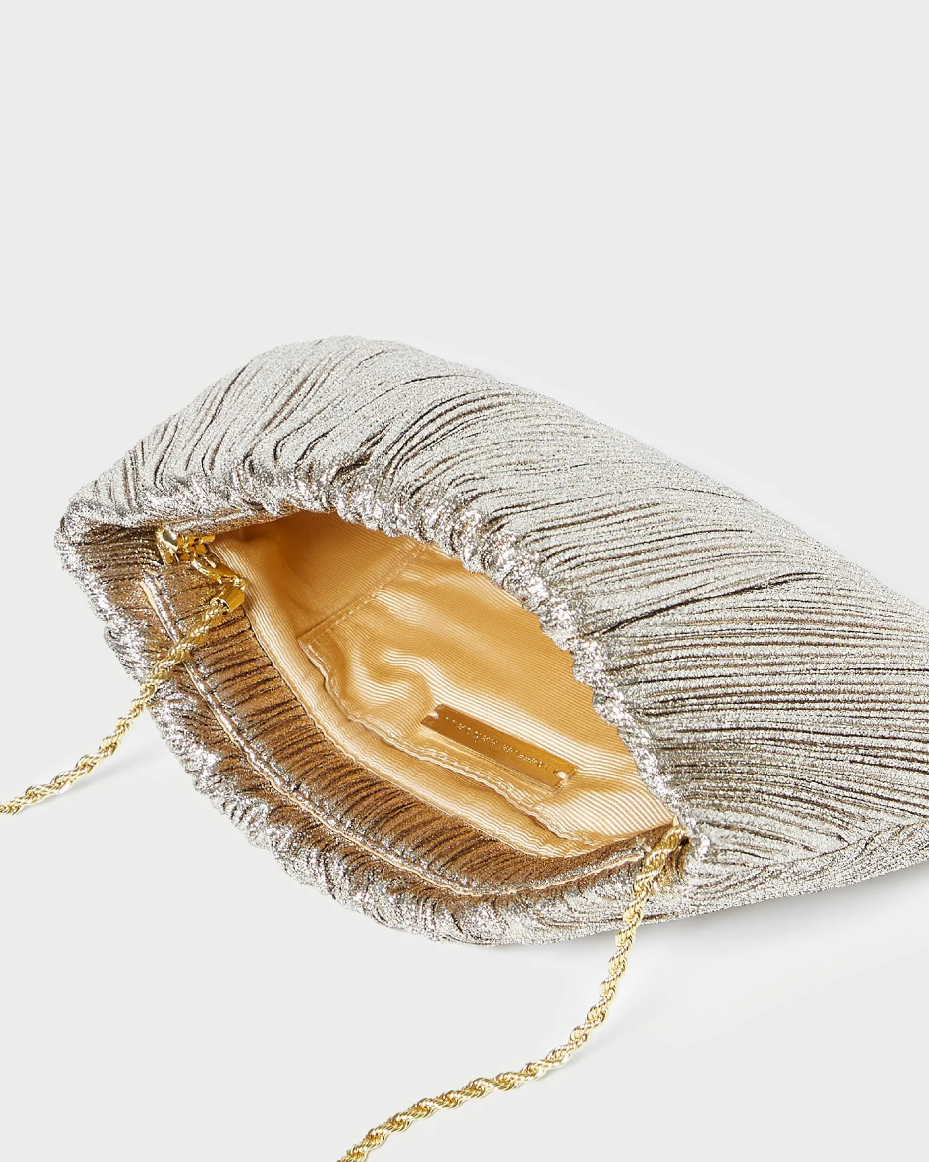 Loeffler Randall Brit Flat Pleated Clutch