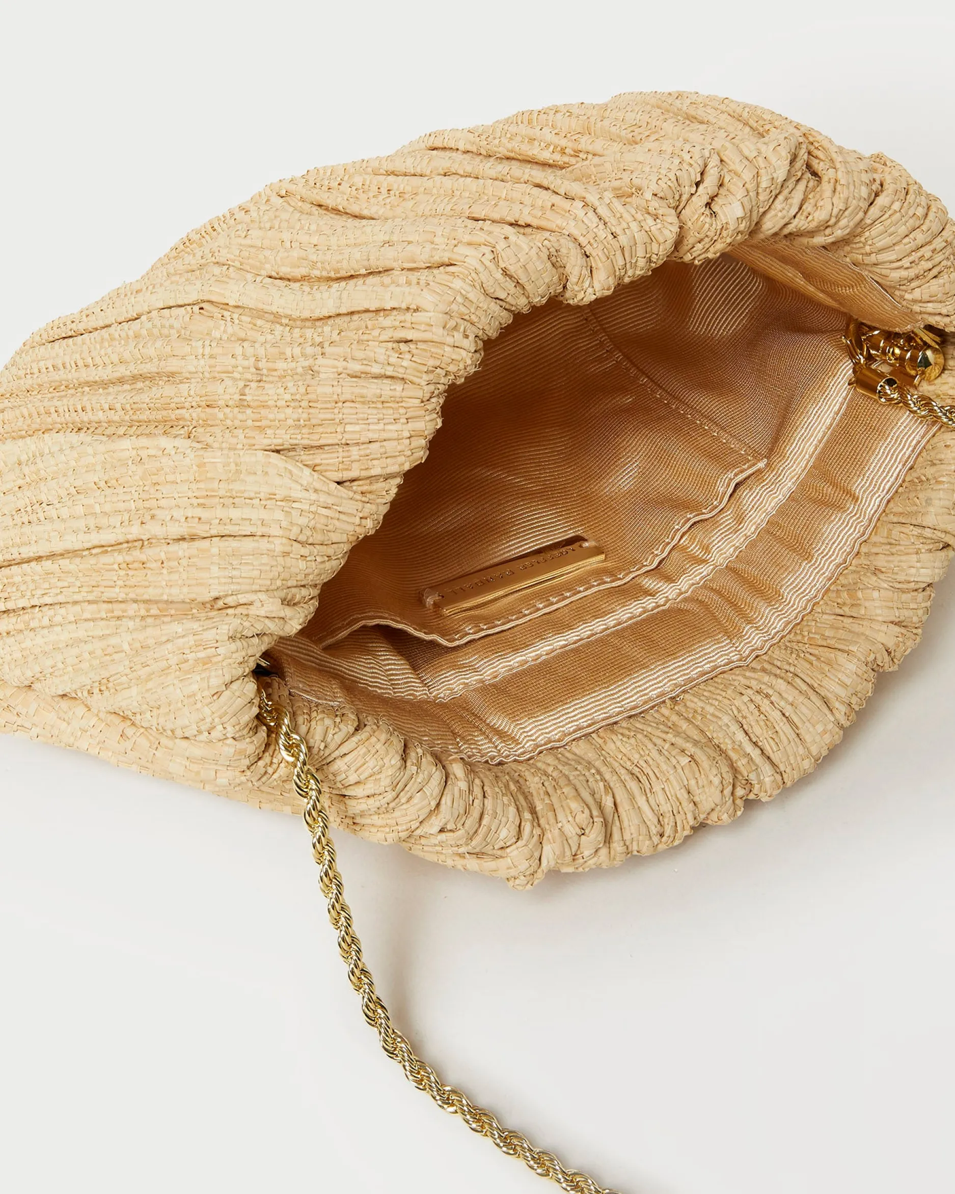Loeffler Randall Brit Flat Pleated Clutch