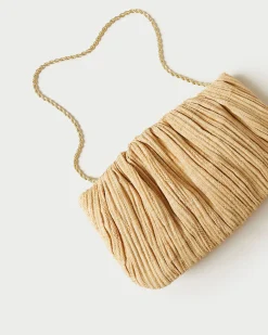 Loeffler Randall Brit Flat Pleated Clutch