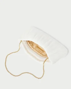 Loeffler Randall Brit Flat Pleated Clutch