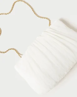 Loeffler Randall Brit Flat Pleated Clutch