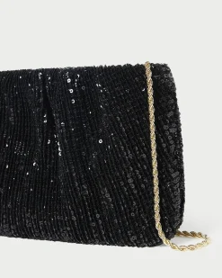 Loeffler Randall Brit Flat Pleated Clutch