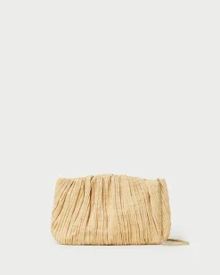 Loeffler Randall Brit White Lace Flat Clutch