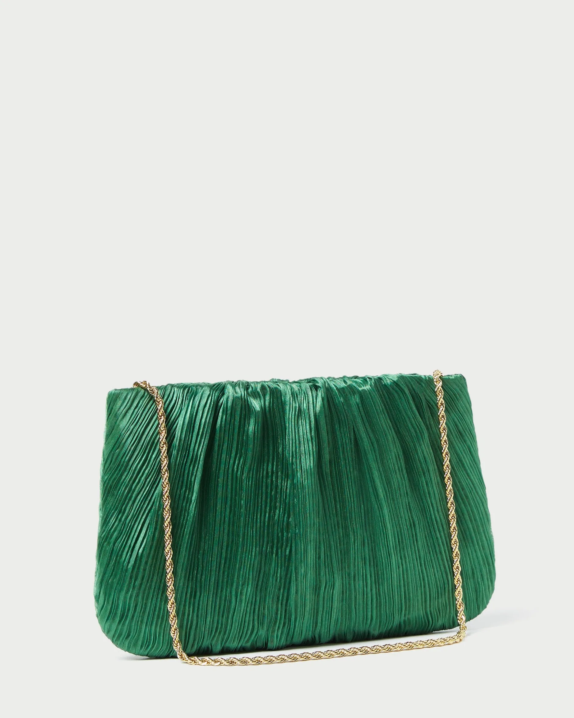 Loeffler Randall Brit White Lace Flat Clutch