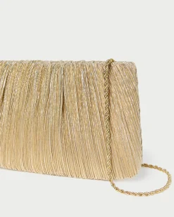 Loeffler Randall Brit White Lace Flat Clutch