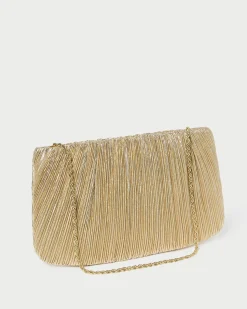 Loeffler Randall Brit White Lace Flat Clutch