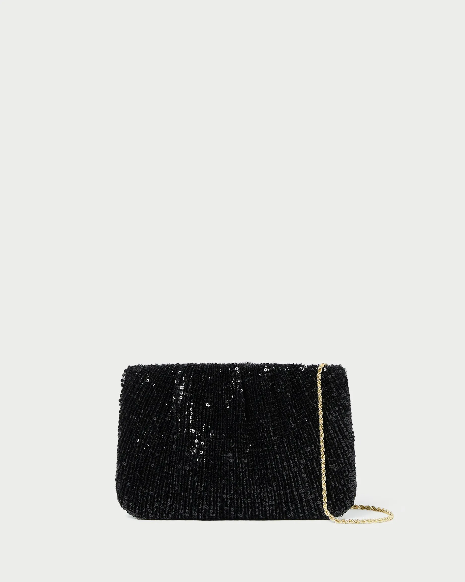 Loeffler Randall Brit White Lace Flat Clutch