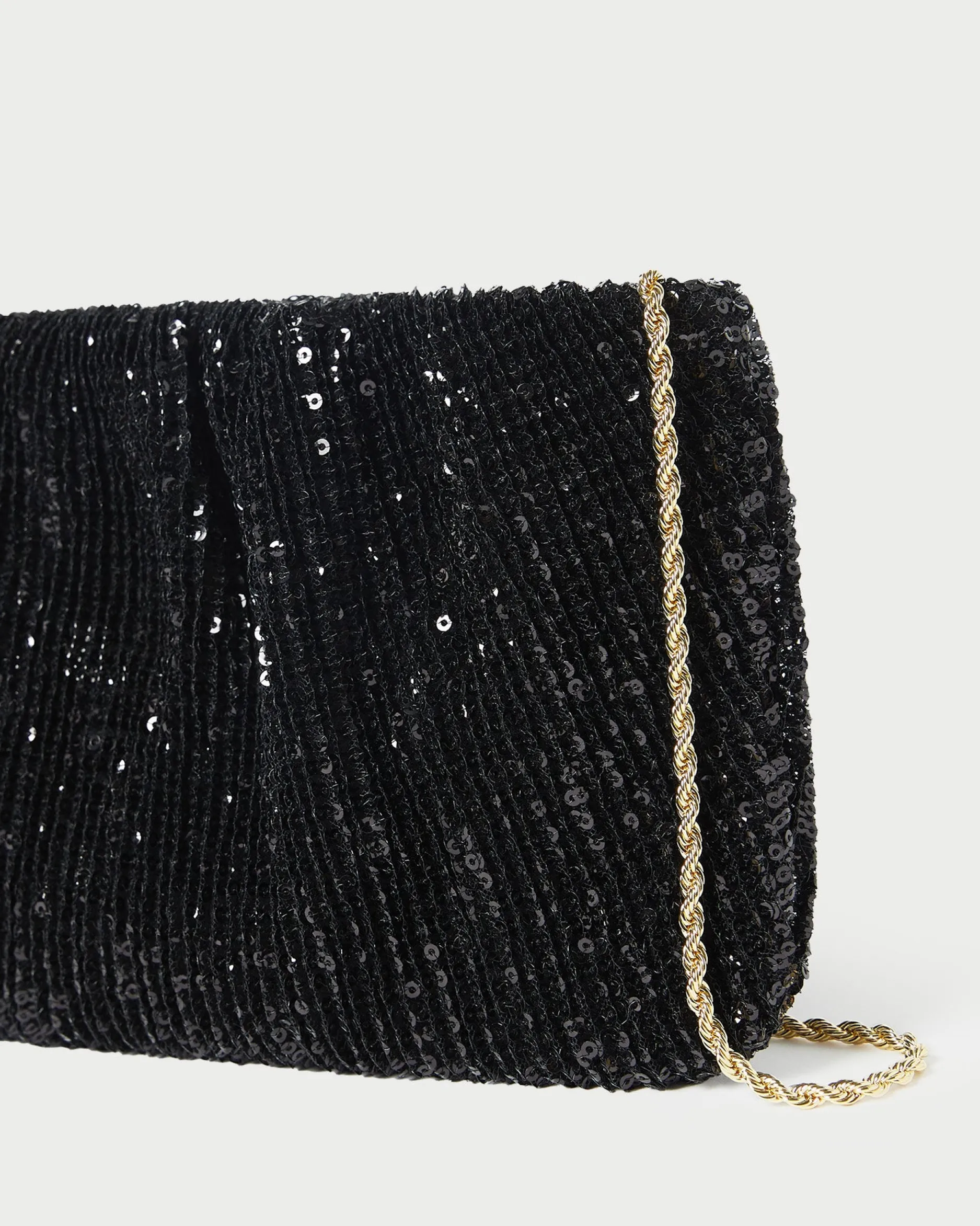 Loeffler Randall Brit White Lace Flat Clutch