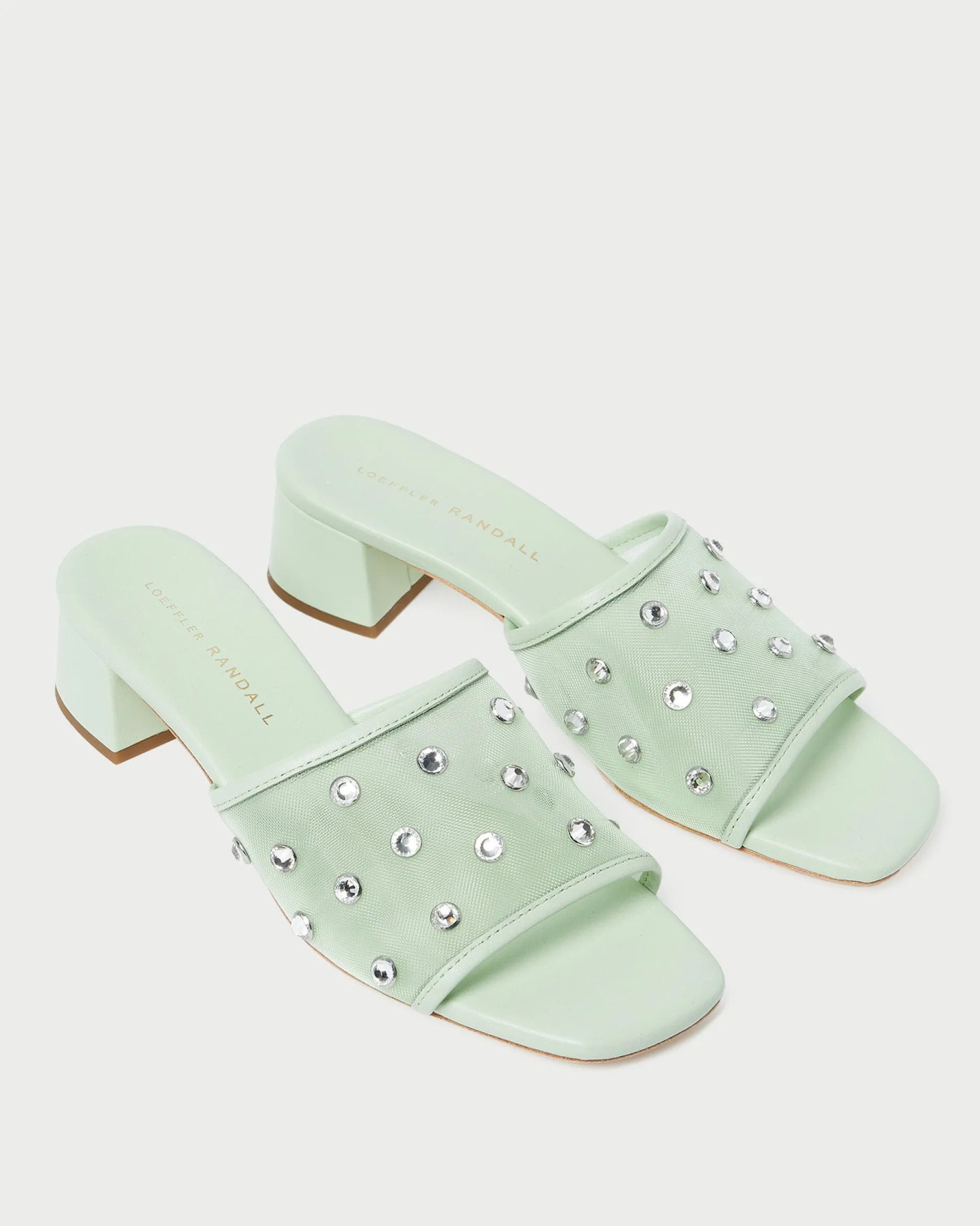Loeffler Randall Brooke /Crystal Mesh Mule