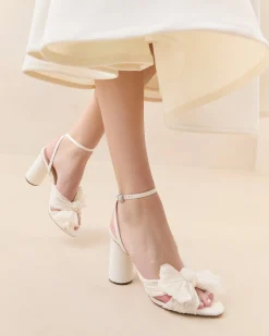 Loeffler Randall Camellia Pleated Bow Heel