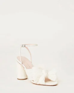 Loeffler Randall Camellia Pleated Bow Heel