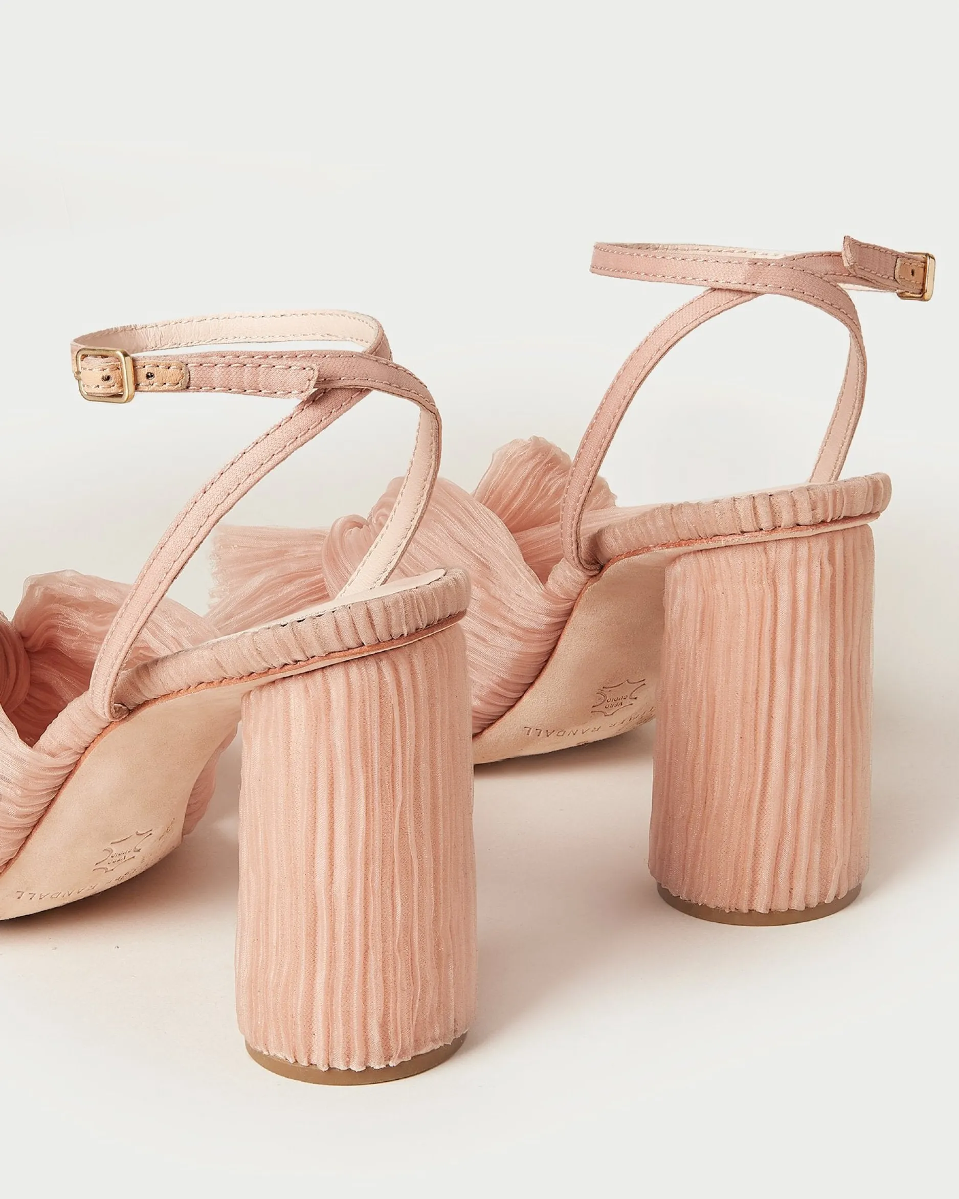 Loeffler Randall Camellia Blue Floral Bow Heel