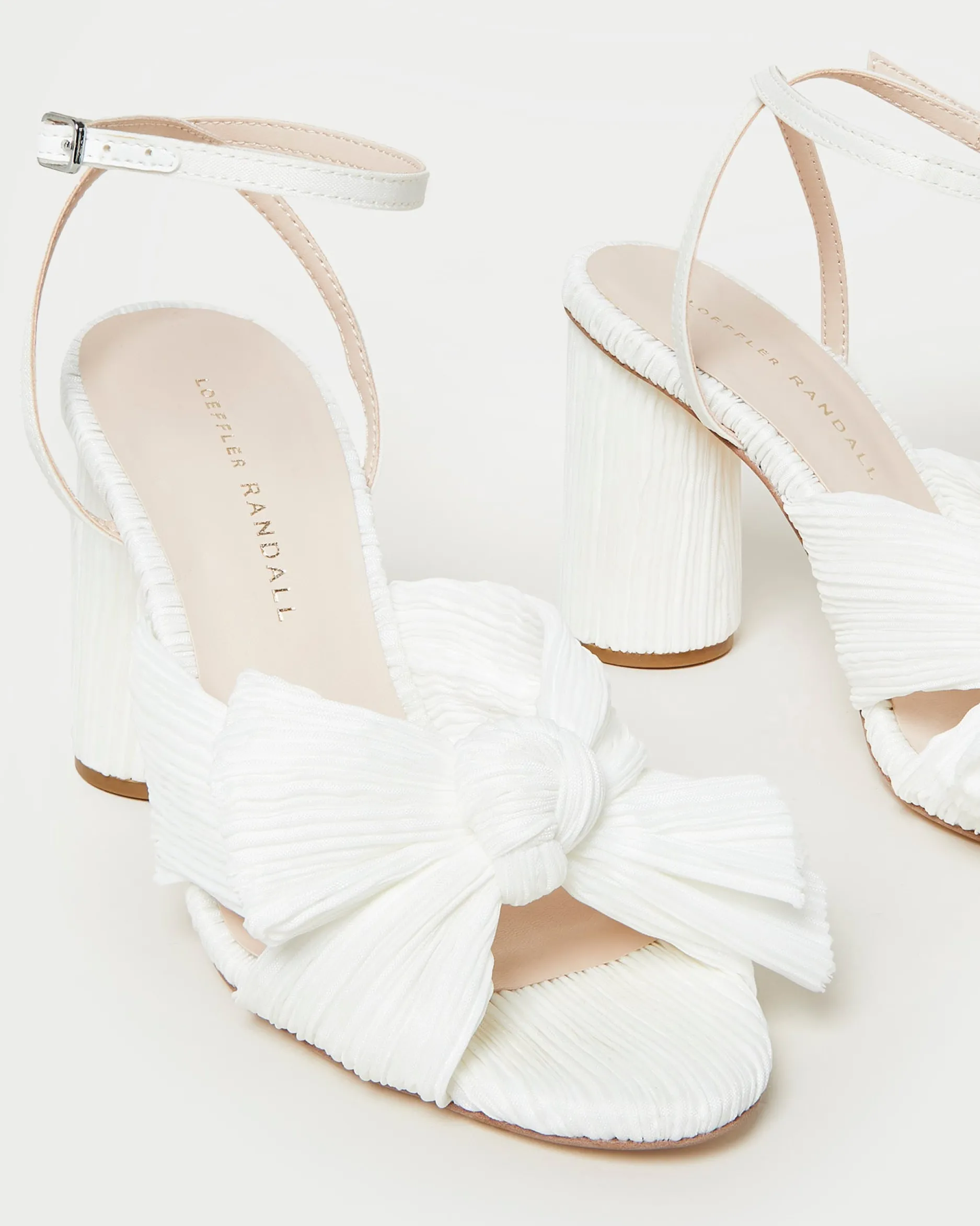 Loeffler Randall Camellia Pleated Bow Heel