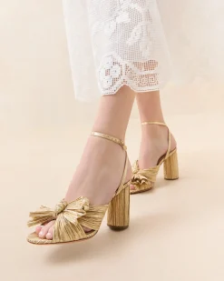 Loeffler Randall Camellia Pleated Bow Heel