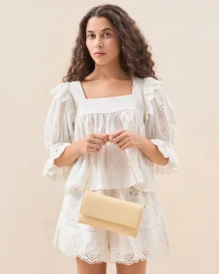 Loeffler Randall Charlee Leather Shoulder Bag