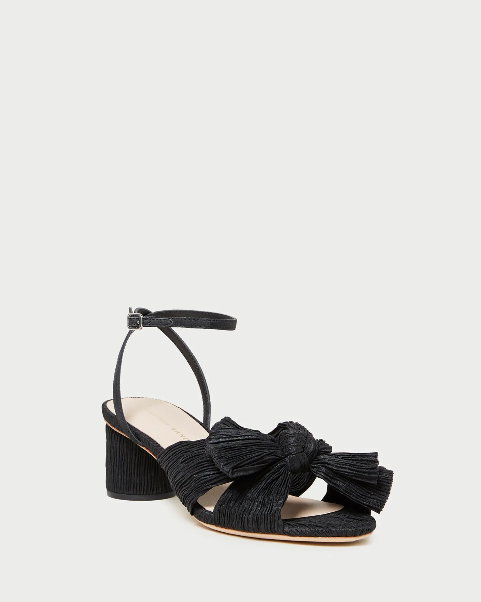 Loeffler Randall Dahlia Blue Floral Bow Heel