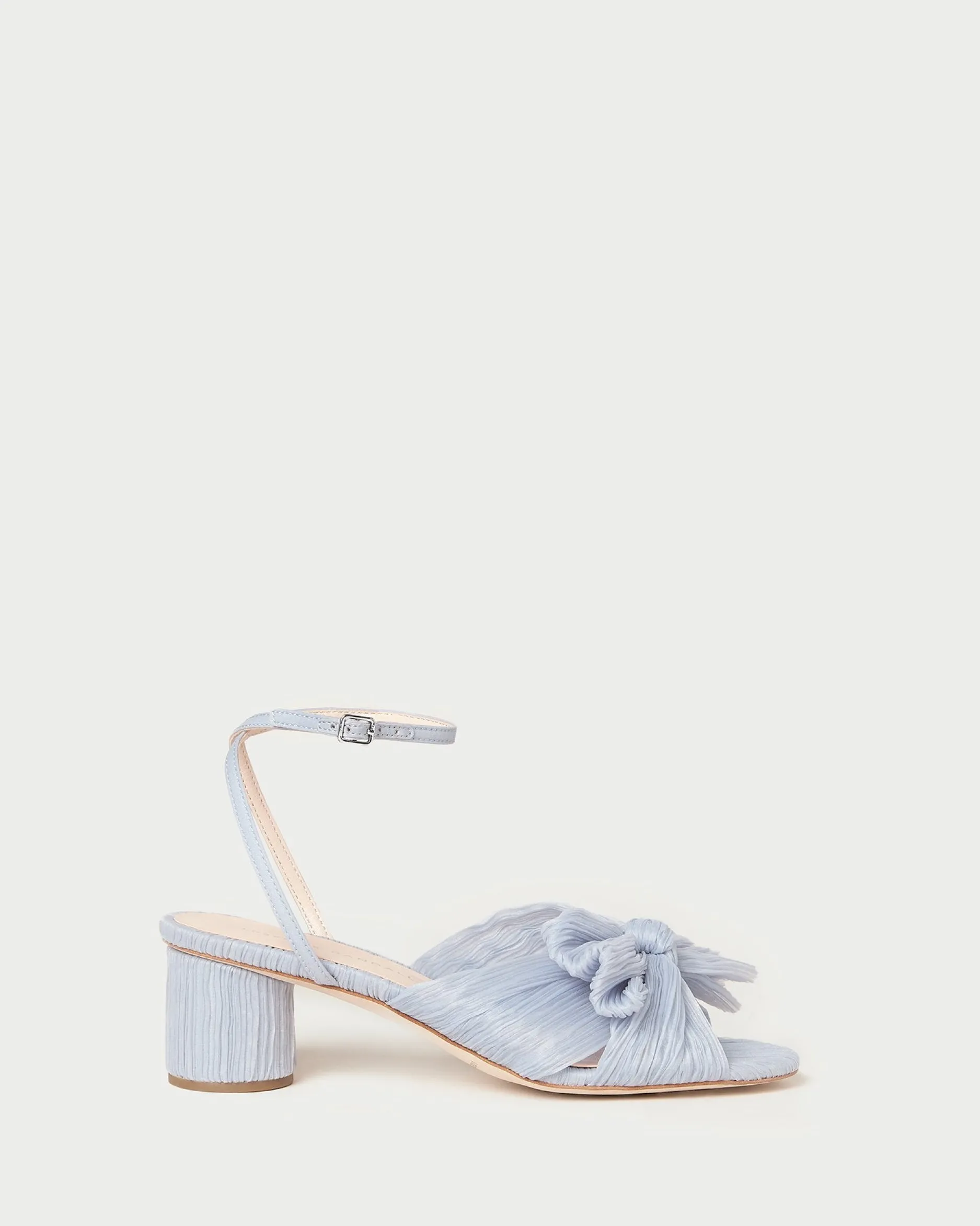 Loeffler Randall Dahlia Blue Floral Bow Heel