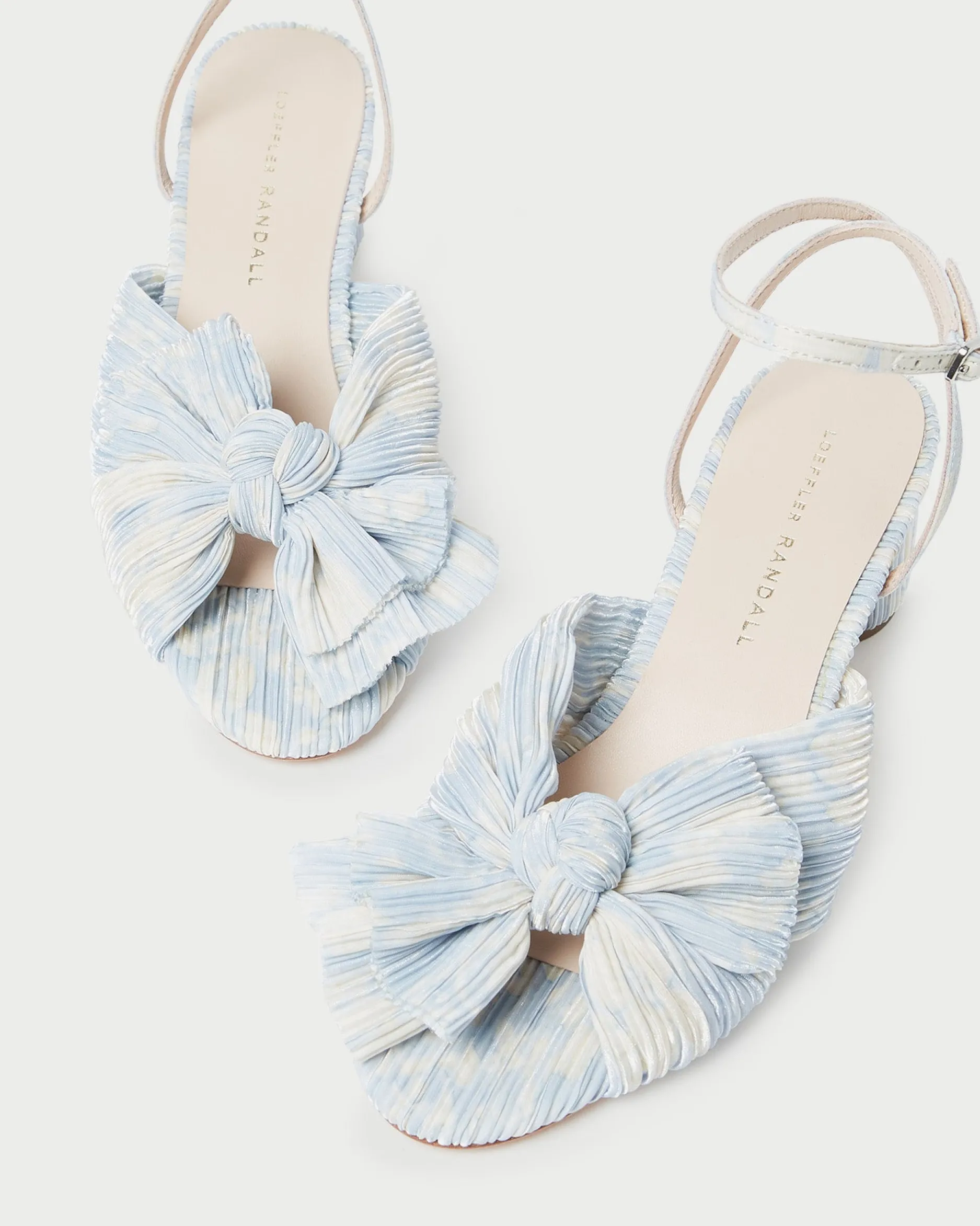 Loeffler Randall Dahlia Pleated Bow Heel