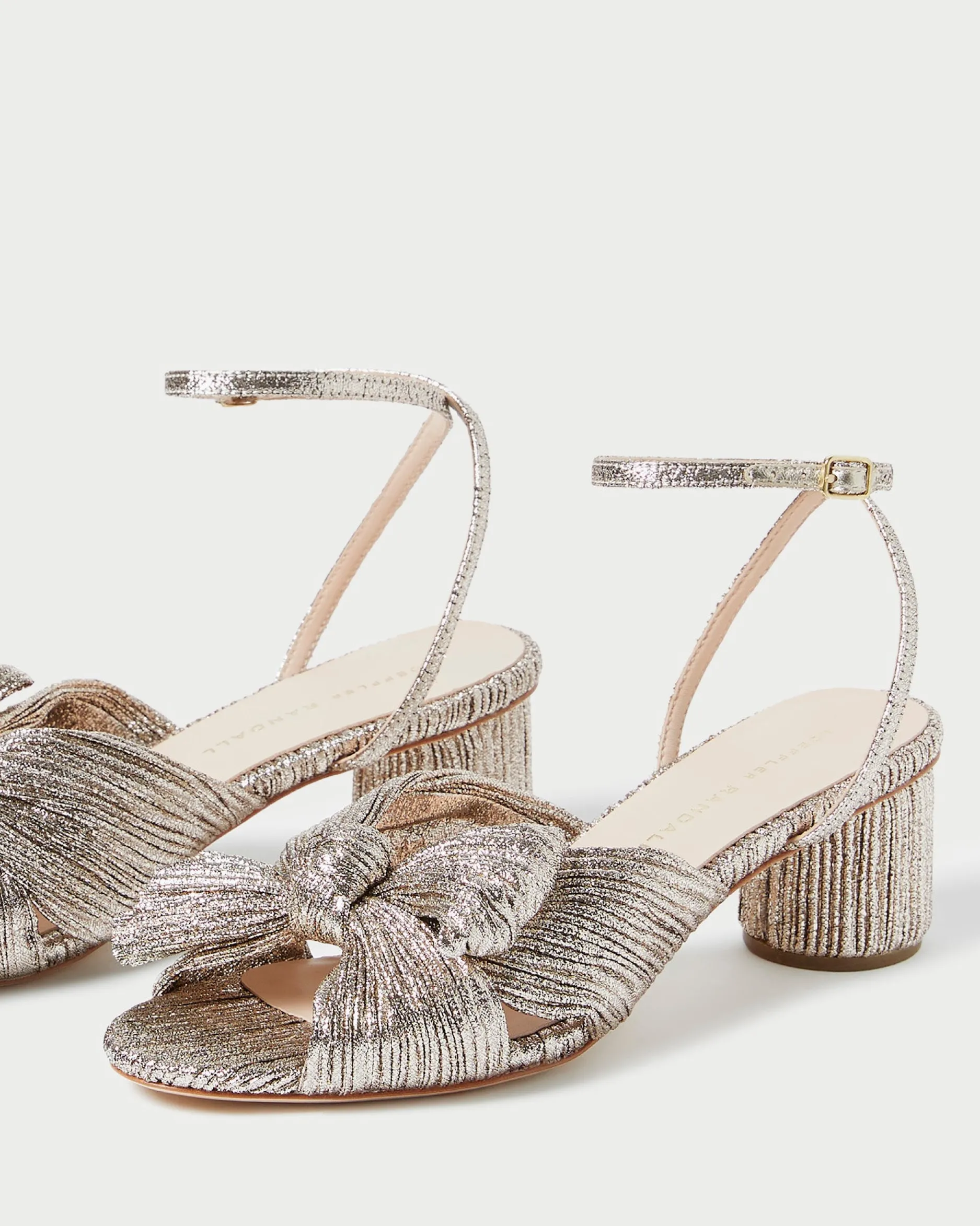 Loeffler Randall Dahlia Pleated Bow Heel