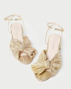 Loeffler Randall Dahlia Pleated Bow Heel