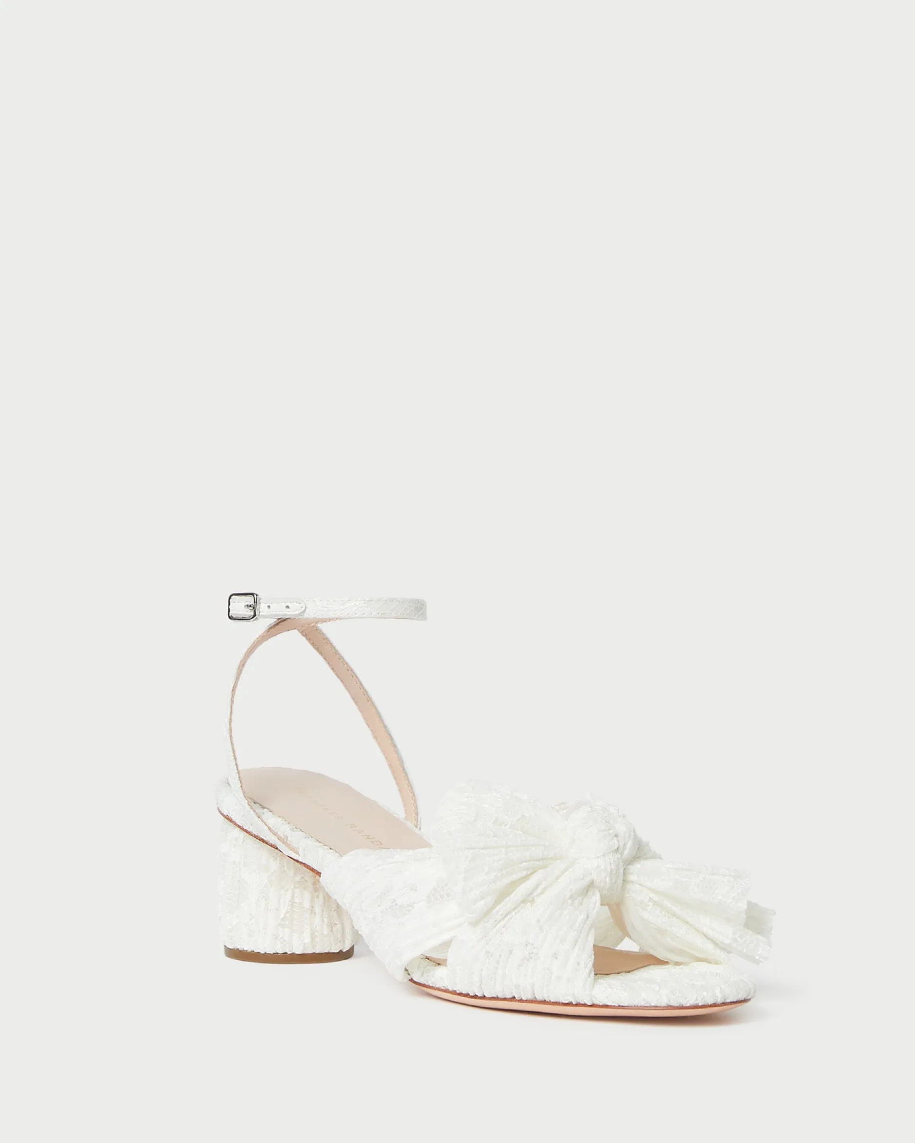 Loeffler Randall Dahlia Pleated Bow Heel